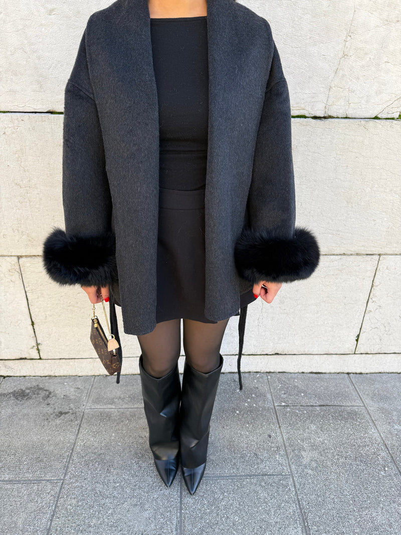 Elena | Elegante Wollen Mantel