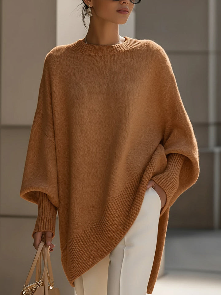 Beige Oversized Sweater