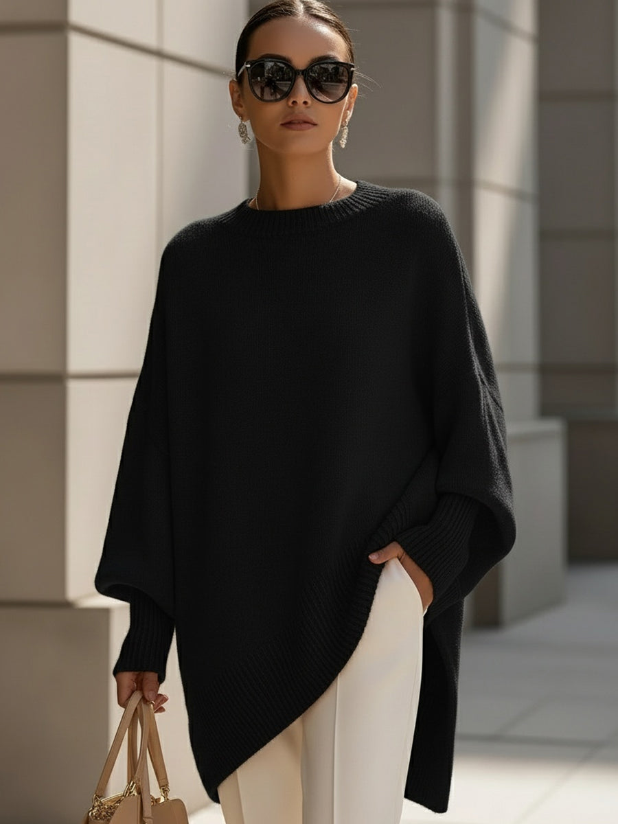 Beige Oversized Sweater