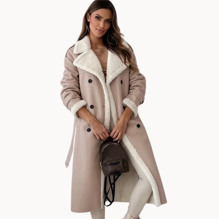 Signe Faux Leather Coat