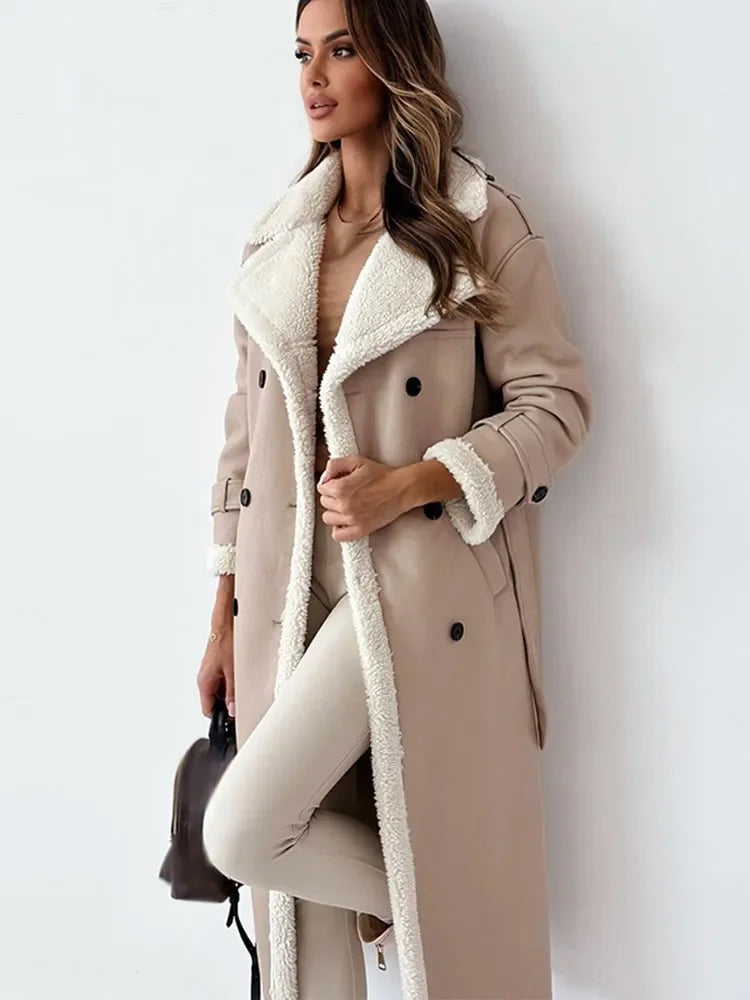 Signe Faux Leather Coat
